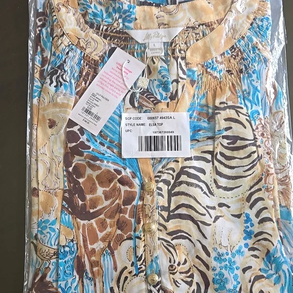 Lilly Pulitzer Elsa Top From Lilly's Vault - Picture 6 of 10